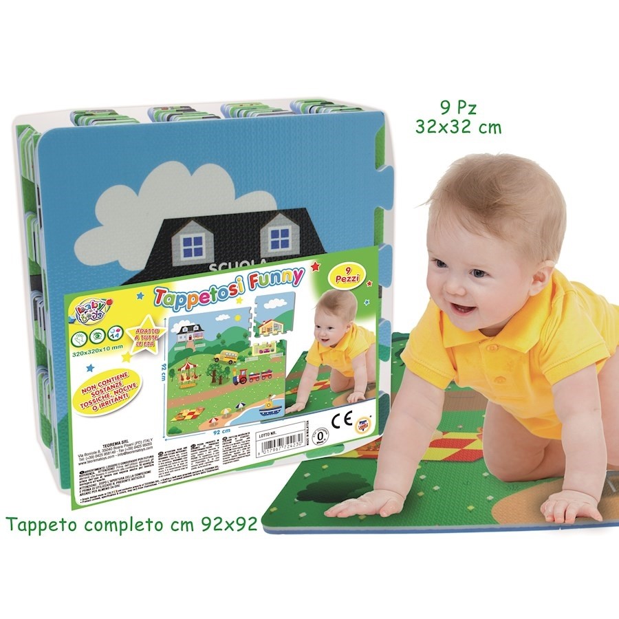 TAPPETINI FUNNY pz9        BABY & TOYS