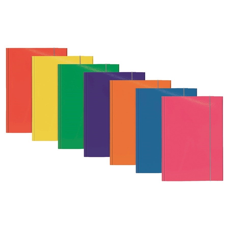 CARTELLA  3Lembi 25X35 Fuxia con Elastico ARCHIVIA