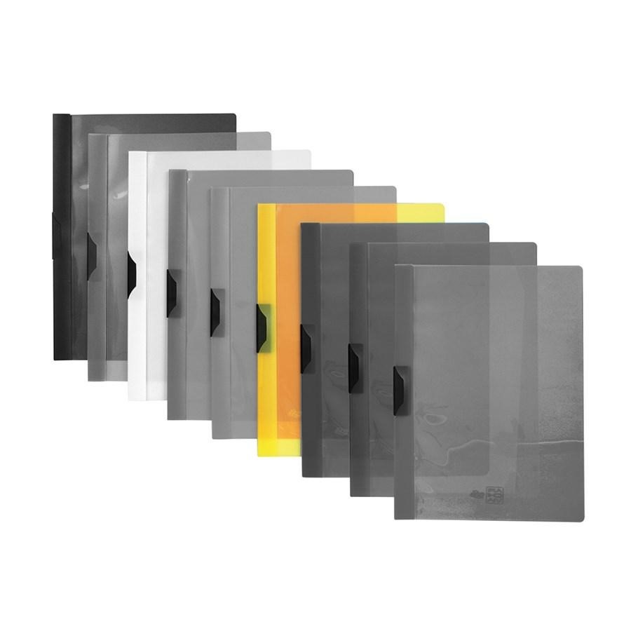 CARTELLA  DURACLIP A4 Arancio/Giallo mm5 ARCHIVIA