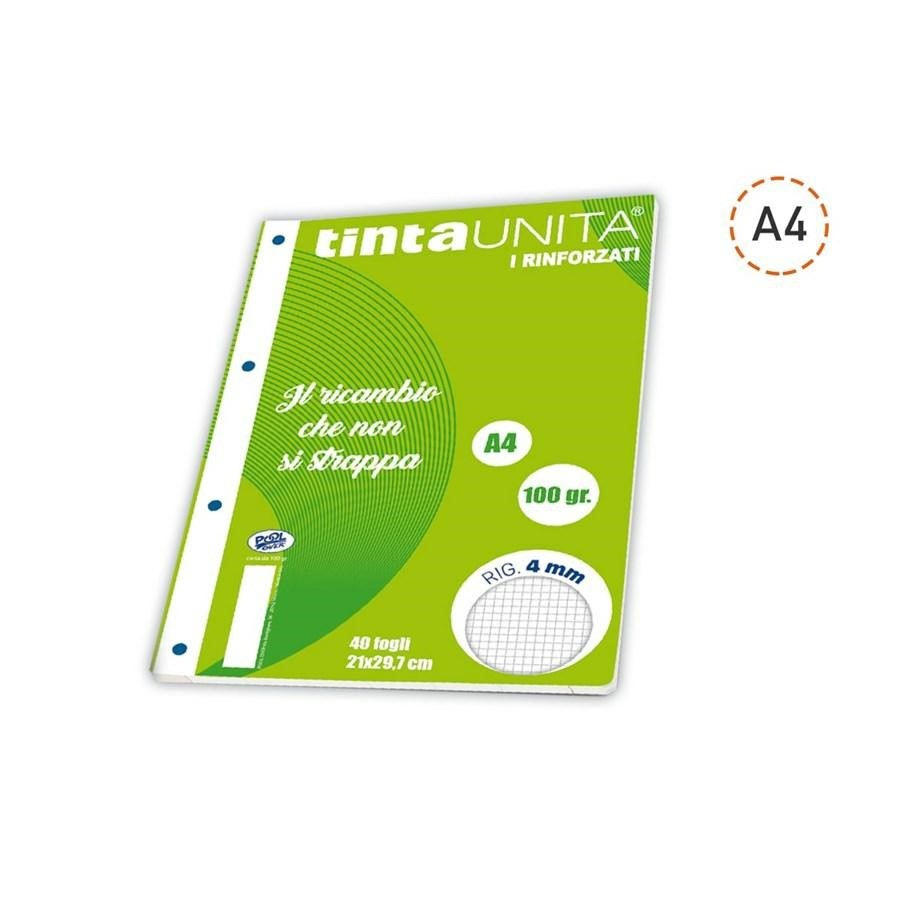 Ricambio 4m A4 100gr Rinforzato TINTAUNITA
