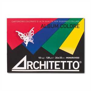 Album Cartoncino colorato cm24x33 ARCHITETTO