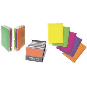 SCATOLA PER ARCHIVI (5 CARTELLE CON ELASTICO) TintaUNITA