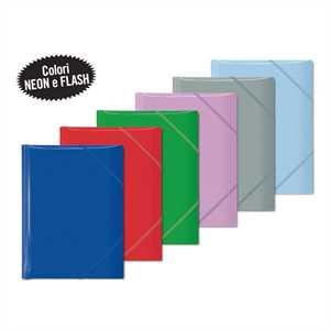 CARTELLA con ELASTICO PPL TintaUNITA