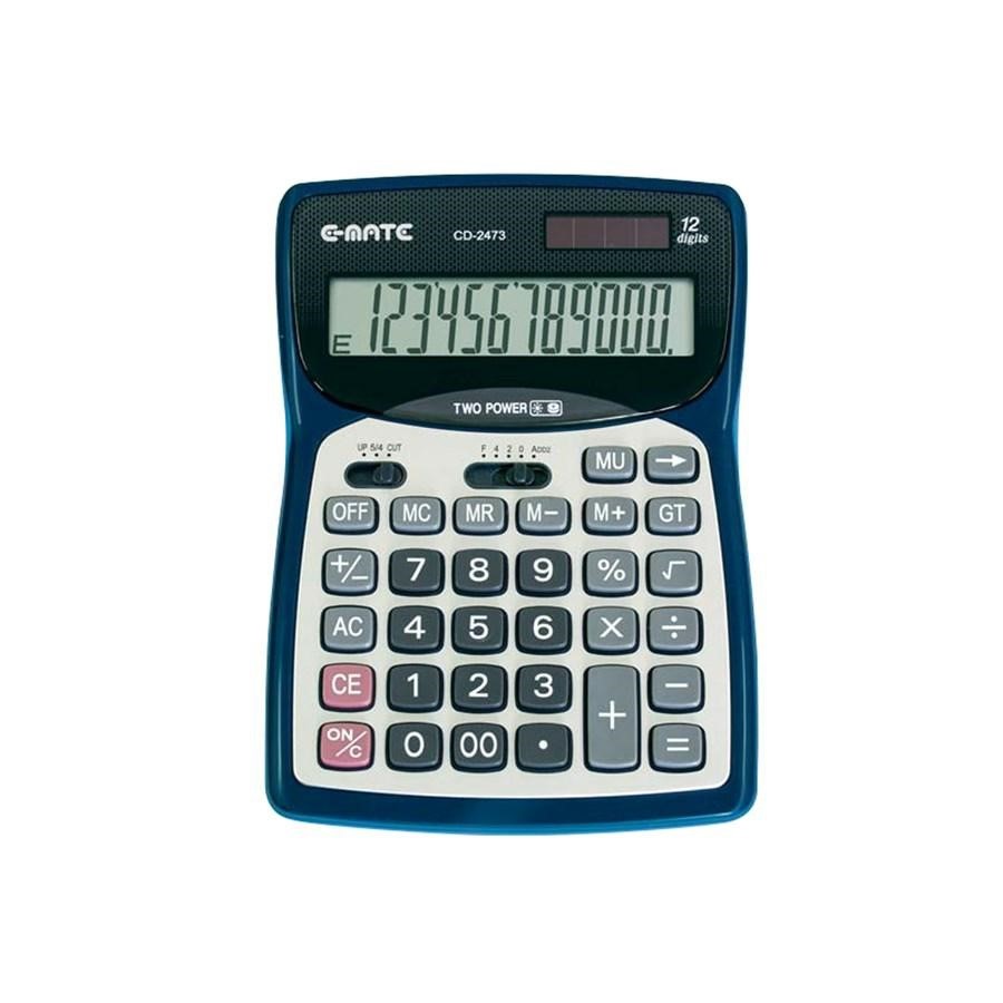 Calcolatrice 12 cifre da Tavolo DKT-473 135X185X23 EMATE ( CD2473)