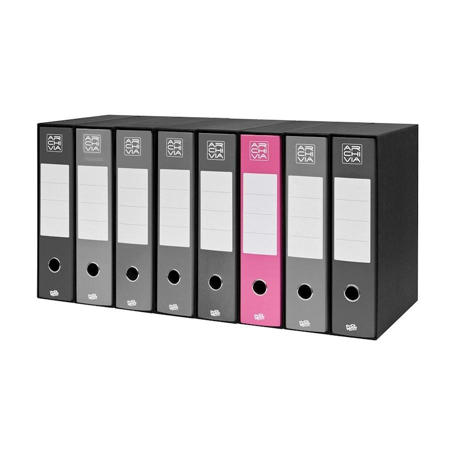 Registratore PROTOCOLLO Rosa Dorso 8