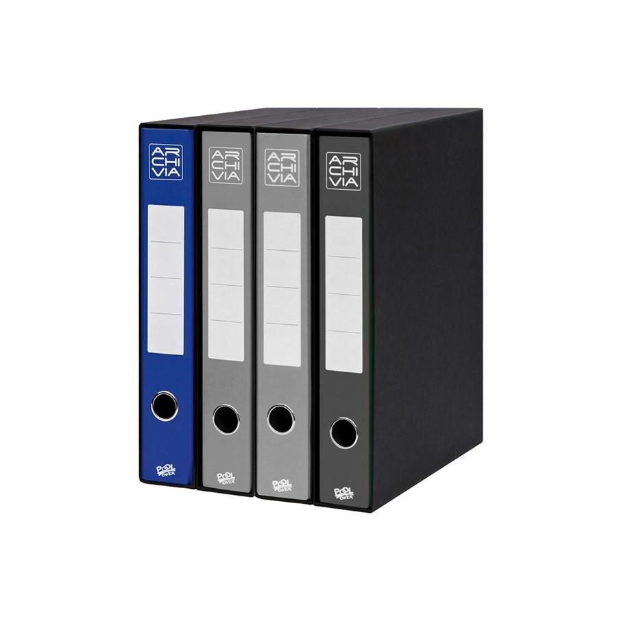 Registratore PROTOCOLLO MIGNON Blu   Dorso 5