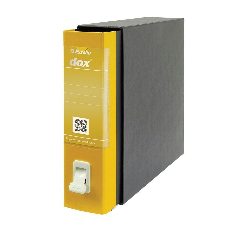 Registratore DOX2 cm28,5x35,5x8 Giallo PROTOCOLLO