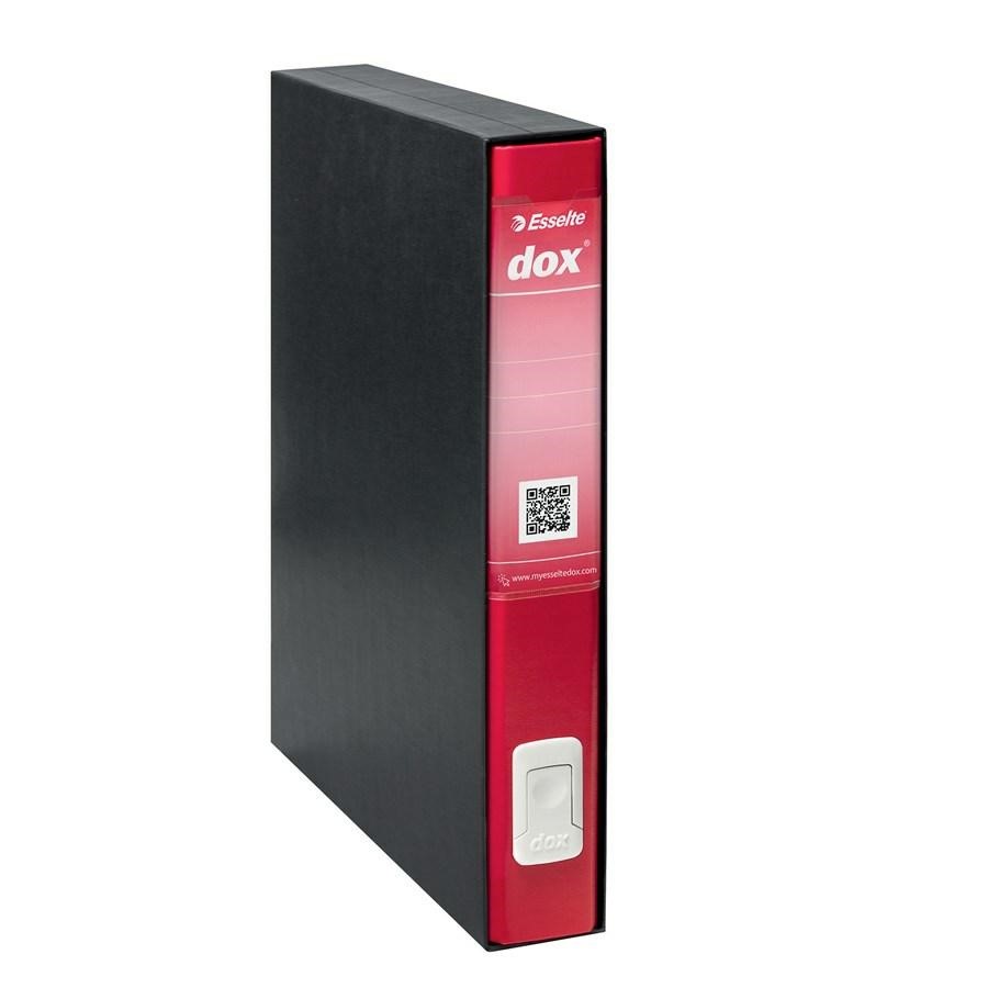 Registratore DOX5 cm28,5x35,5x5 Rosso PROTOCOLLO