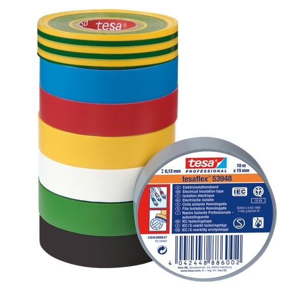 NASTRO ADESIVO mm15x10mt Bianco ISOTAPE IMQ ELETTRICISTA