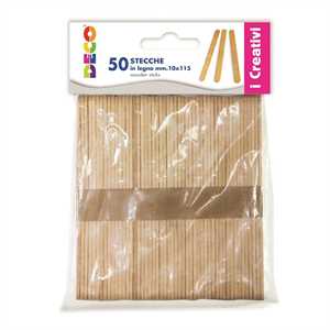 STECCHE LEGNO cm1x11,5 pz50