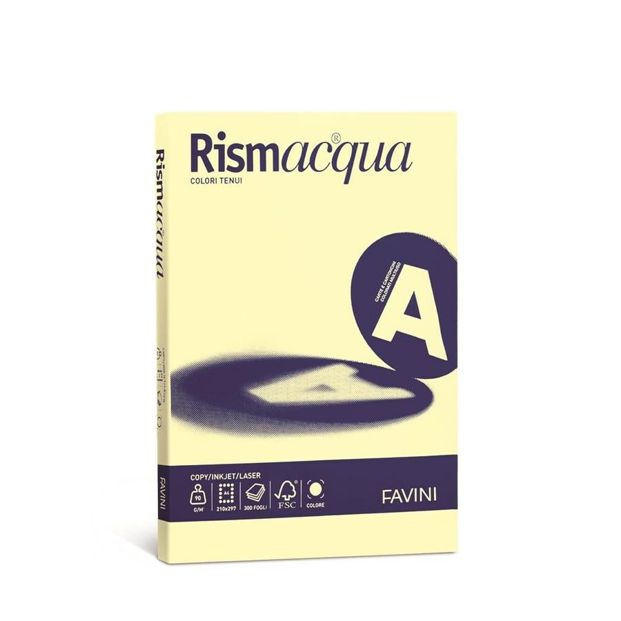 RISMACQUA A4 f50 gr200 Giallino