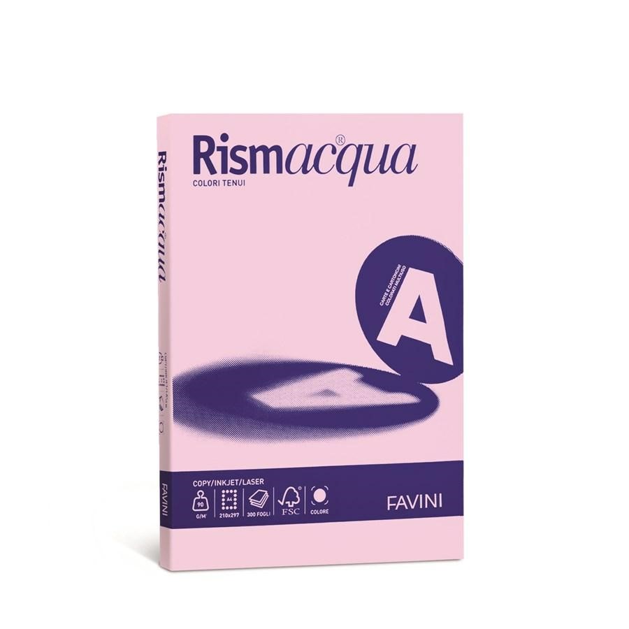 RISMACQUA A4 f50 gr200 Rosa
