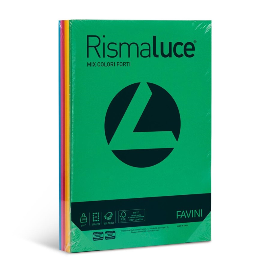 RISMALUCE PROMO A3 gr140 6Colori    200ff
