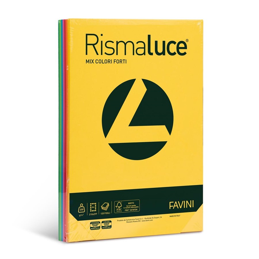 RISMALUCE PROMO A4 gr200 8Col. f125