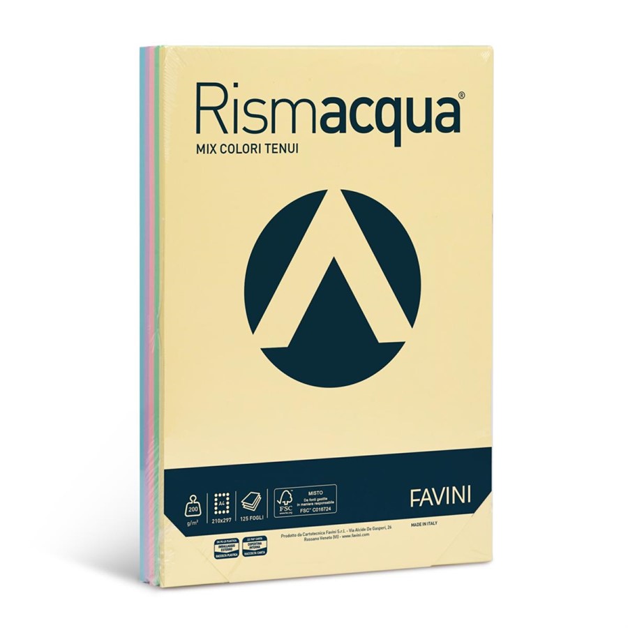 RISMACQUA PROMO A4 gr200 5Colori    f125