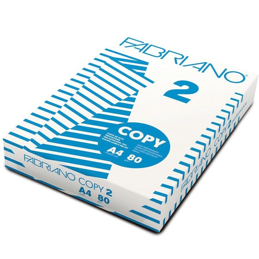 Carta FOTOCOPIE A4 COPY2 FABRIANO FF500 gr80