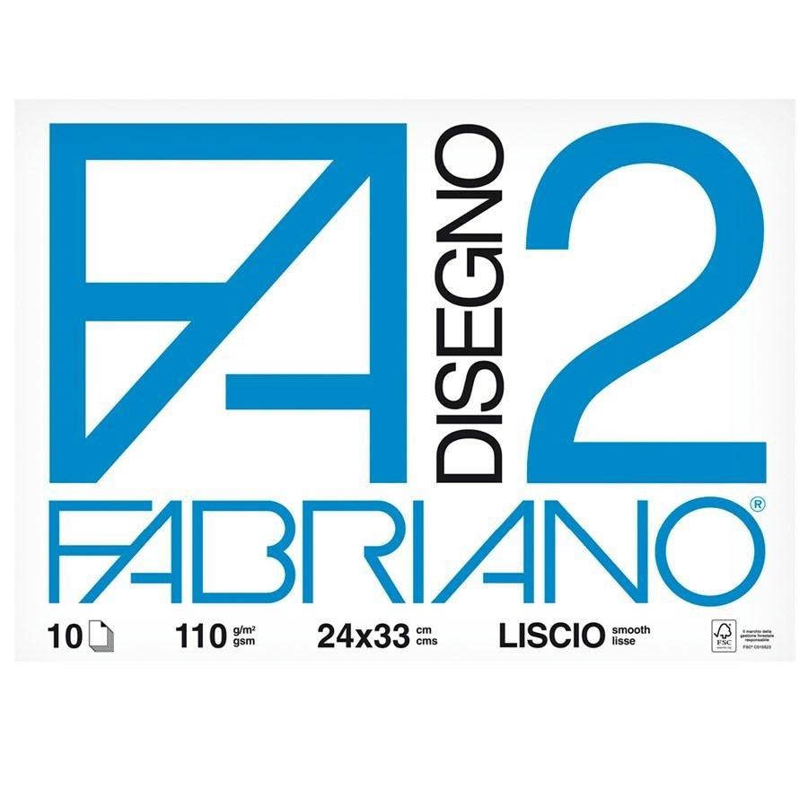 FABRIANO Album F2 cm24x33 Liscio f10 110gr