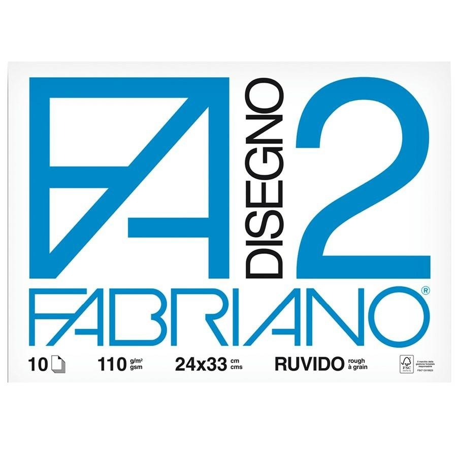 FABRIANO Album F2 cm24x33 Ruvido f10 110gr