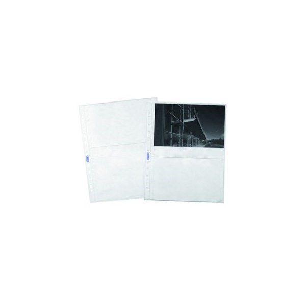 Busta con fori 21x15 Portafoto(9400) 2 Tasche in NATURENE