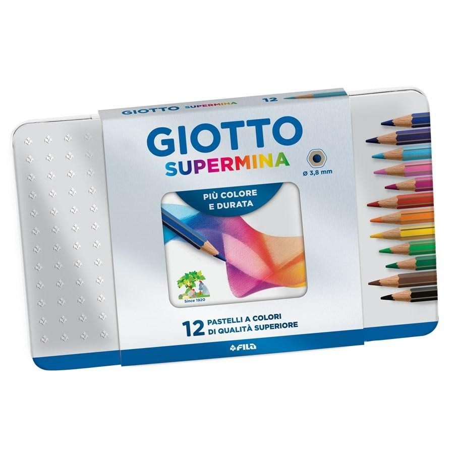 Pastello SUPERMINA pz12 Metallo