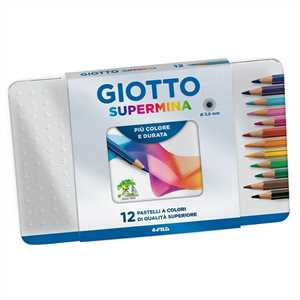 Pastello SUPERMINA pz12 Metallo
