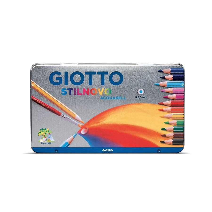 Pastello STILNOVO pz12 AQUARELLABILI METALLO
