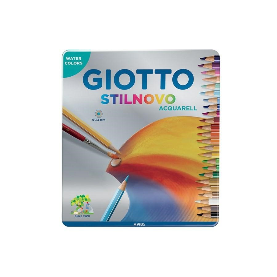 Pastello STILNOVO pz24 AQUARELLABILI METALLO