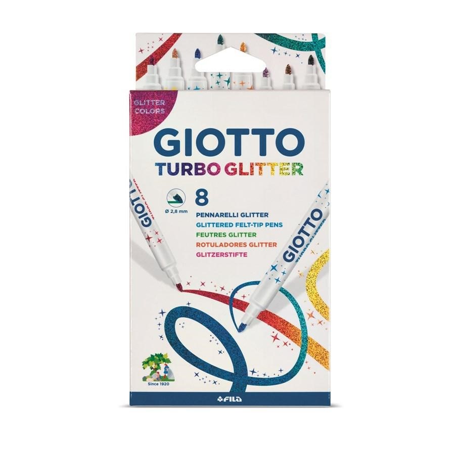 PENNARELLO TURBO GLITTER pz8 GIOTTO
