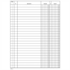 Registro CASSA ENTRATE/USCITE A5FLEX