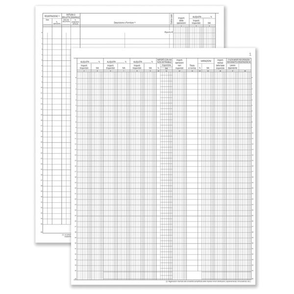 Registro ACQUISTI f12 cm24x31 FLEX