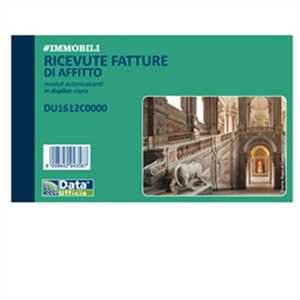 BLOCCO RICEVUTE AFFITTO cm12x17AUTOCOPIANTI  FLEX