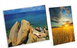 PORTA FOTO ORIZZONTALE cm20x15 ACRILICO