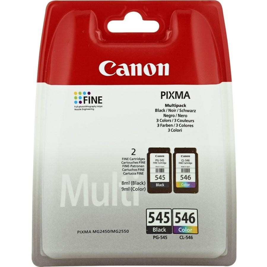 CANON Ink-Jet Multipack N.545+546 *8287B006* CLI-545+CL-546