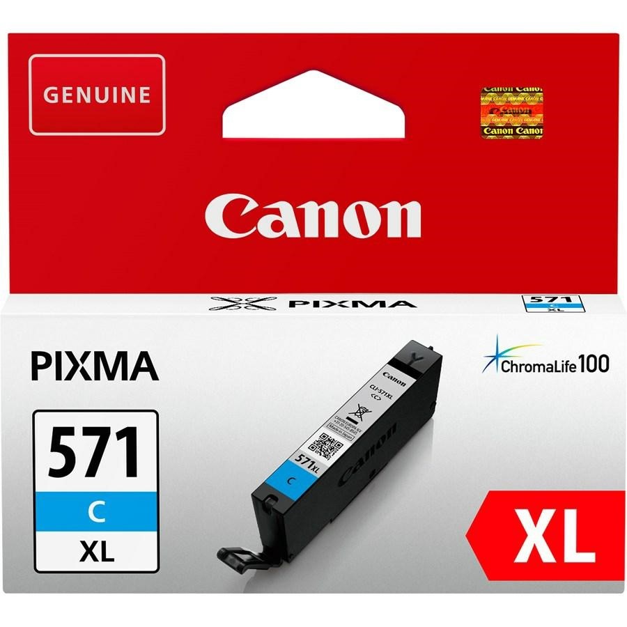 CANON Ink-Jet Ciano N.571XL*0332C001* MG5750/6850/7750 CLI-571XLC