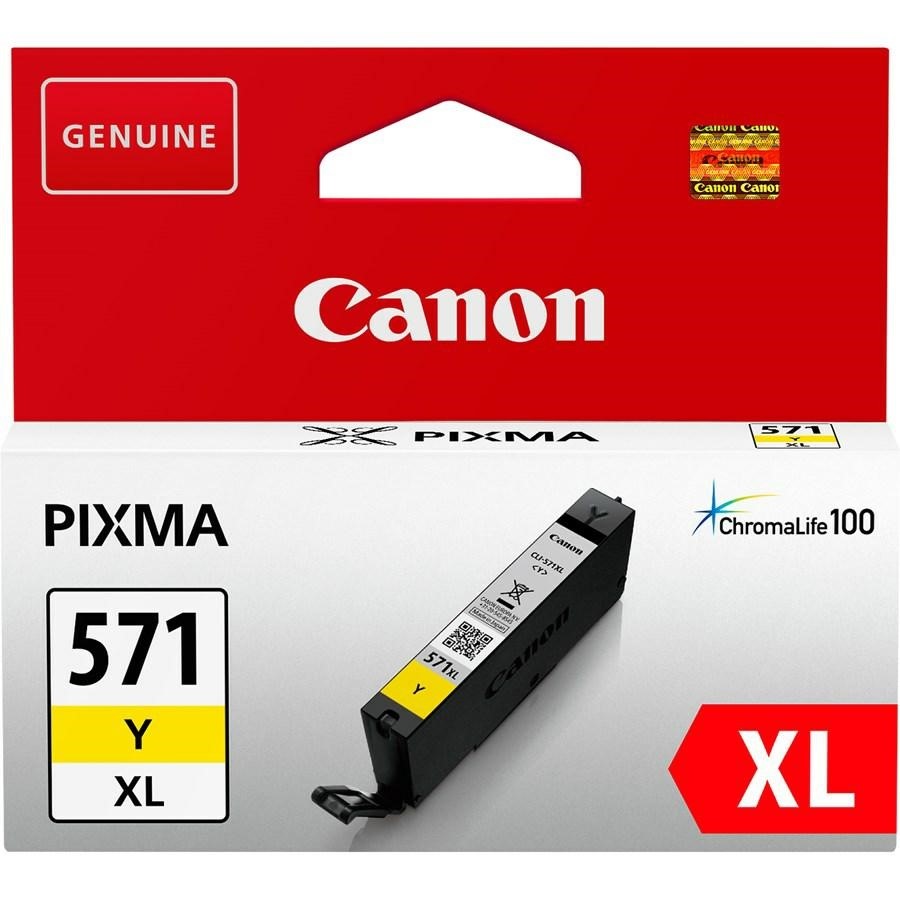 CANON Ink-Jet Giallo N.571XL *0334C001* MG5750/6850/7750 CLI-571XLY