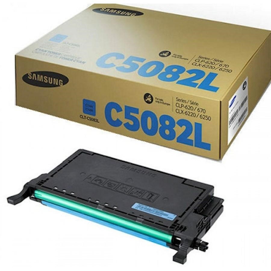 SAMSUNG Toner Ciano *CLT-C5082L* CLP620/670/CLX6220 pg4000 ALTA CAP.