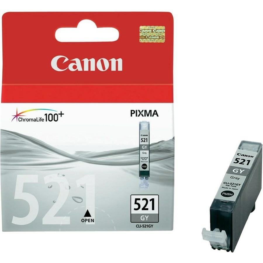 CANON Ink-Jet Grigio N.521 *2937B005* MP540/630/980/IP3600 CLI-521GY