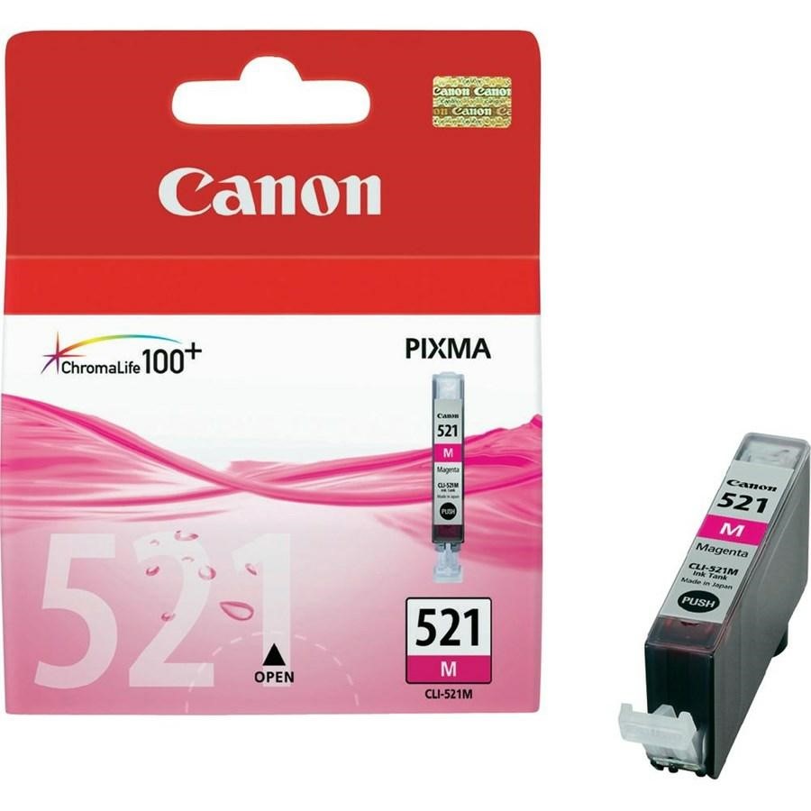 CANON Ink-Jet Magenta N.521*2935B001* MP540/630/980/IP3600 CLI-521M