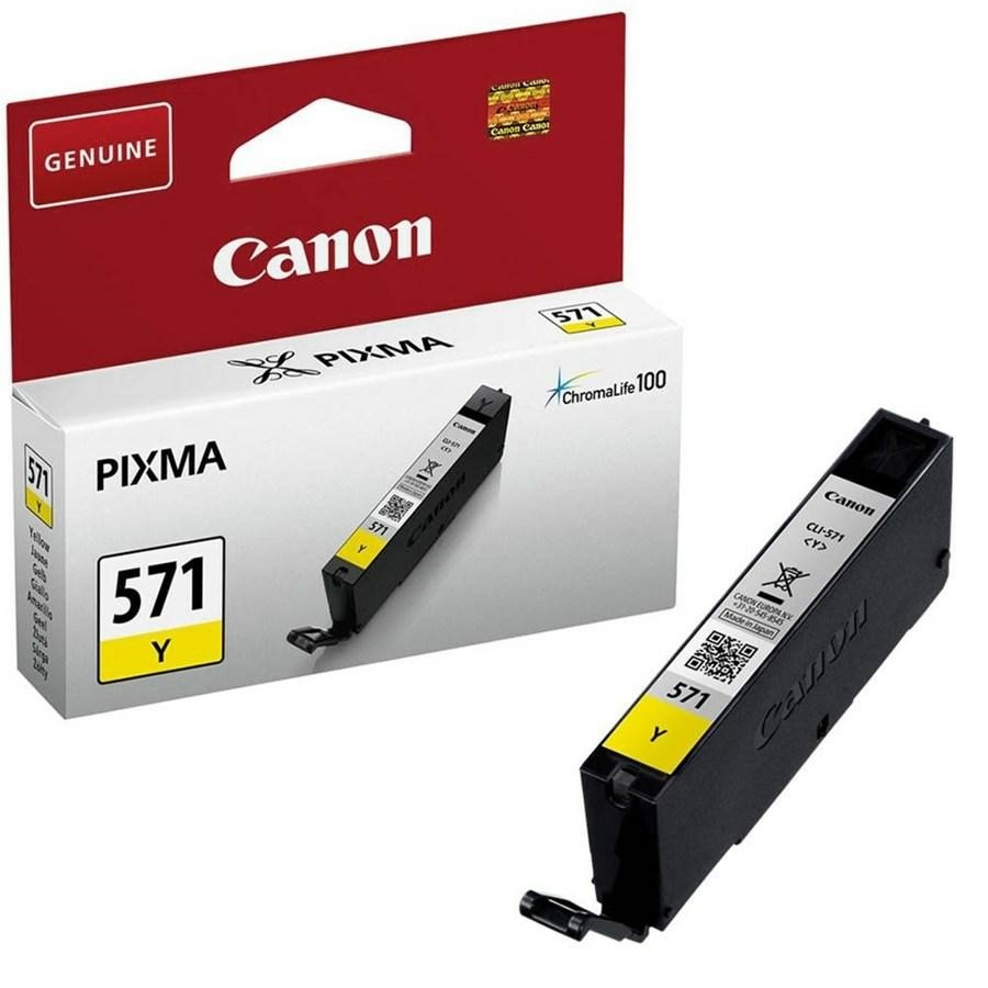 CANON Ink-Jet Giallo N.571 *0388C001* MG5750/6850/7750 CLI-571