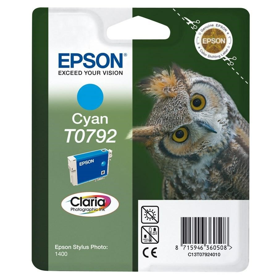 EPSON Ink-Jet Ciano T0792 *T079240* 1400/1500/PX660/720/810/820