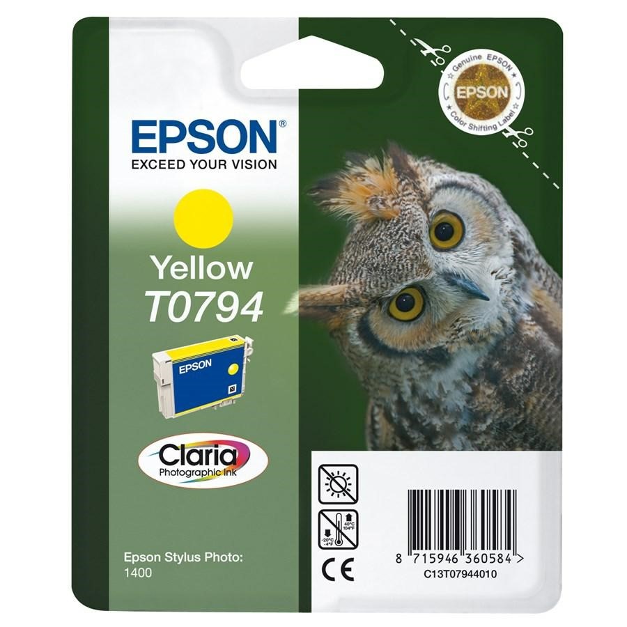 EPSON Ink-Jet Giallo T0794 *T079440* 1400/1500/PX660/720/810/820