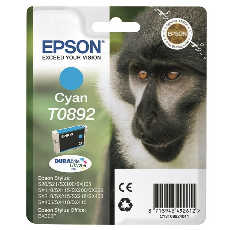 EPSON Ink-Jet Ciano *T089240* S20/SX100/200/205/400/405