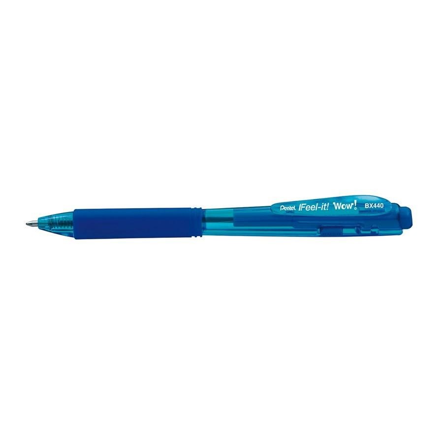 Penna a scatto WOW Blu