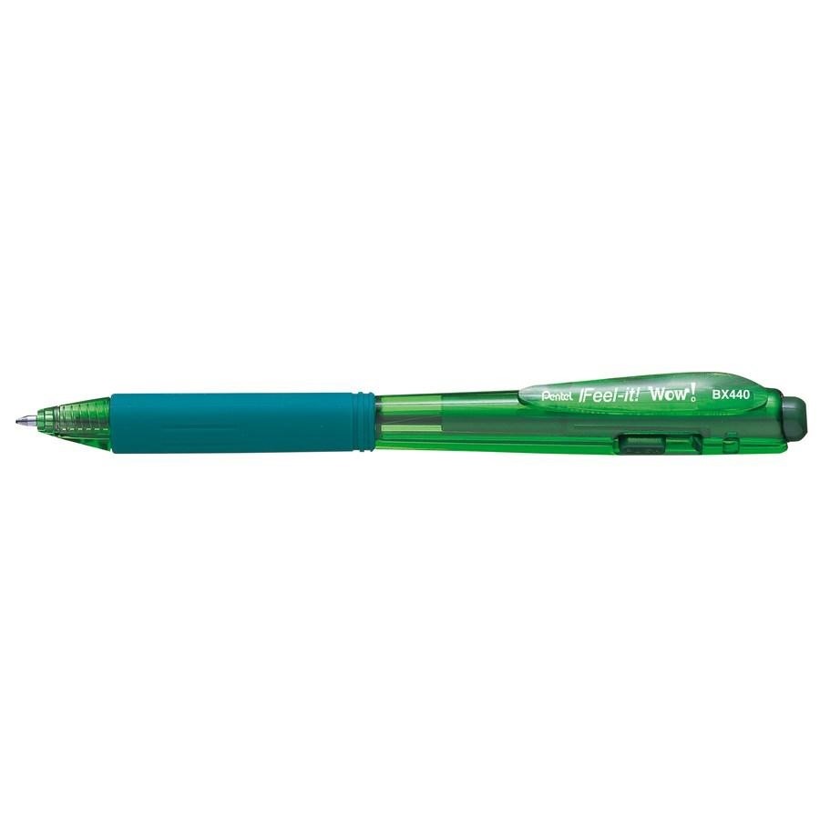 Penna a scatto WOW Verde