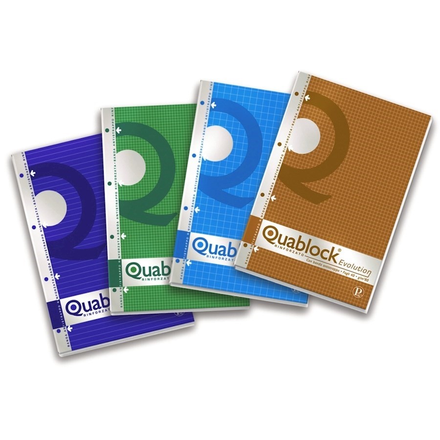QUABLOCK EVOLUTION A4 1R Rinforzato