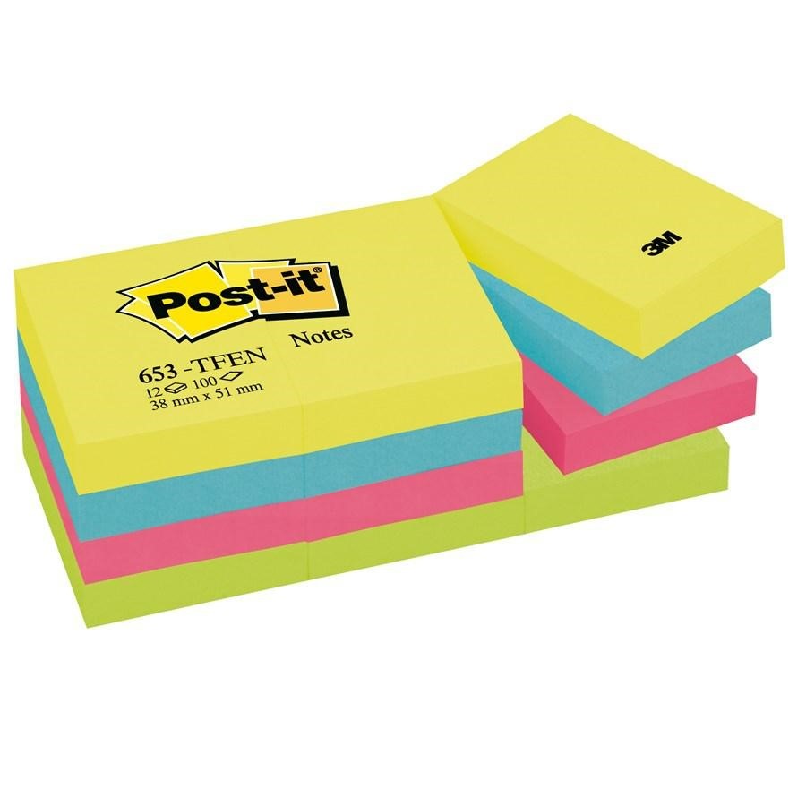POST-IT mm38x51 GIALLO CANARY 3M