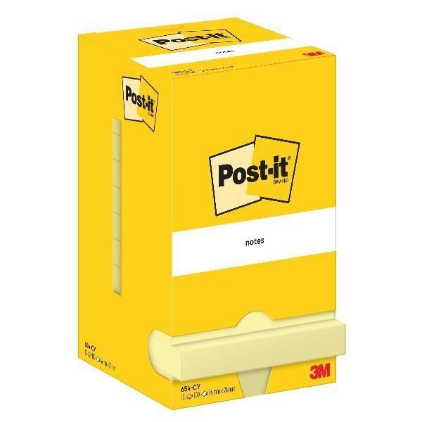 POST-IT mm76x76 GIALLO CANARY 3M