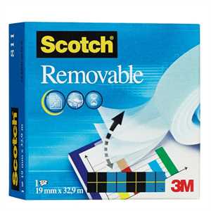 NASTRO ADESIVO 19x33 REMOVIBILE 811 MAGIC SCOTCH 3M