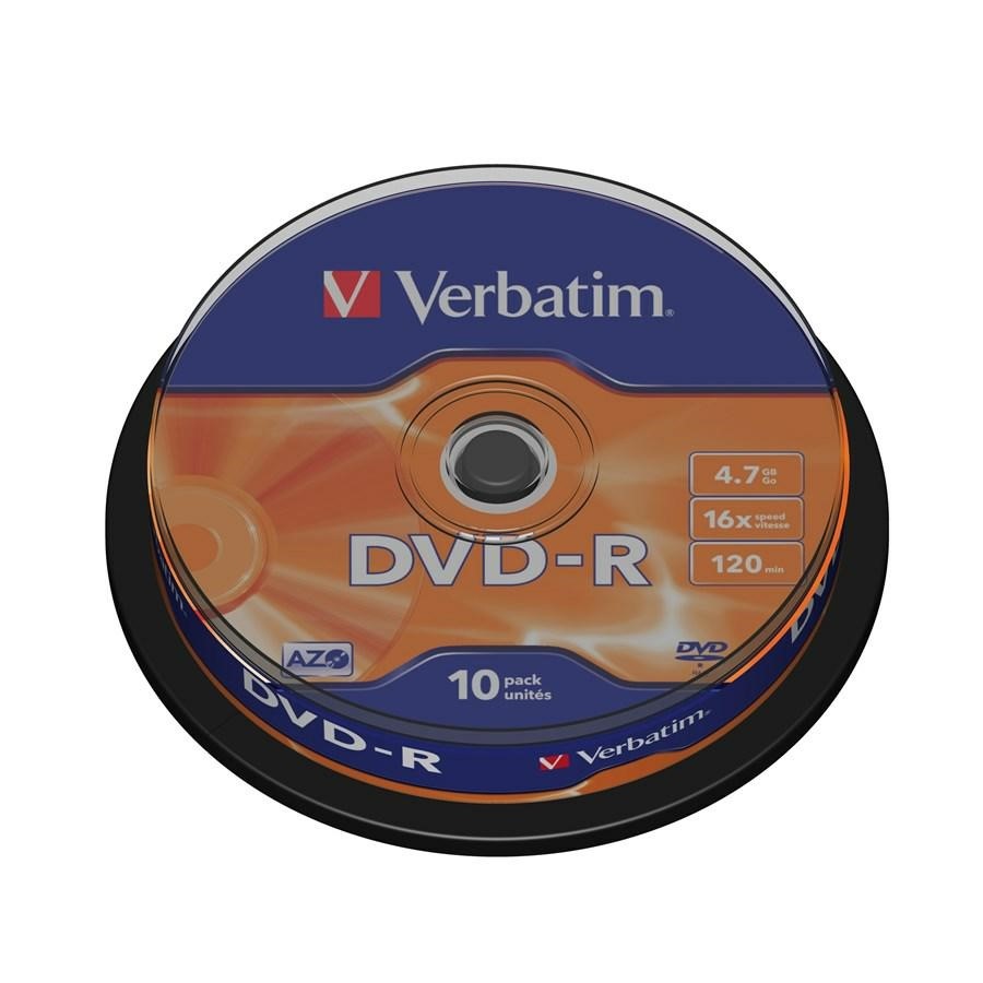 VERBATIM/IMATION DVD-R 4,7GB 16x 25PZ. TORRE *43522*