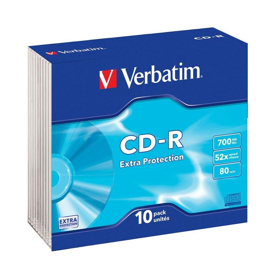 VERBATIM/IMATION Cd-Rom 80Min.700Mb SLIM *43415*